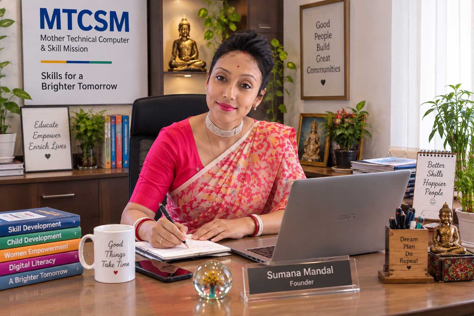 Mrs. Sumana Mandal, Founder and CEO of MTCSM