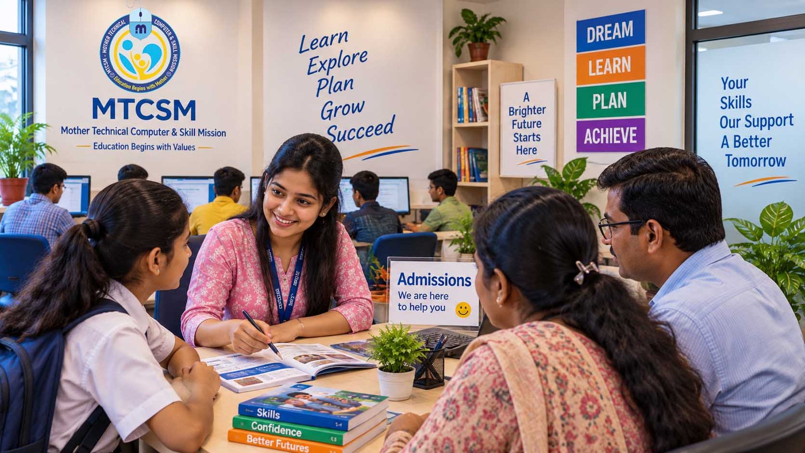 MTCSM students learning in a classroom