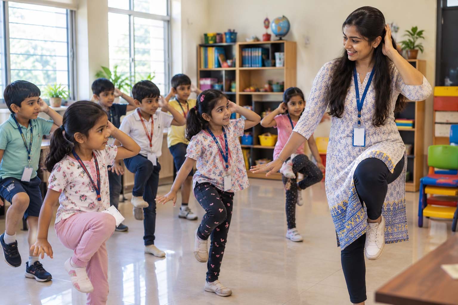 Brain Gym activity